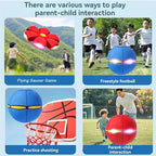 2in1 Magic Ball with 6 Light Music Transforming Flying Saucer Outdoor Indoor Interaction Toy