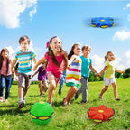 2in1 Magic Ball with 6 Light Music Transforming Flying Saucer Outdoor Indoor Interaction Toy