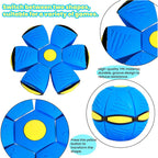 2in1 Magic Ball with 6 Light Music Transforming Flying Saucer Outdoor Indoor Interaction Toy