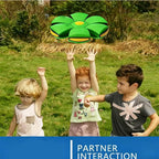 2in1 Magic Ball with 6 Light Music Transforming Flying Saucer Outdoor Indoor Interaction Toy