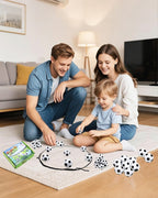 Magnetic Soccer Game Safe Mini Soccer Balls Set Indoor Outdoor Family Fun Interactive Toy for Kids aged 3+