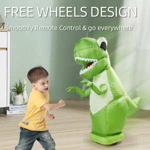 2.4Ghz Remote Control Dinosaur Unicorn Automatic Inflatable Toy with Two-speed Adjustment