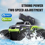 Kids RC Amphibious Vehicle 2.4G High Pressure Water Gun Car Two Speeds Off-road Car