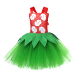 Girls Lilo Costume Pelekai Ball Gown Dress with Headband and Accessories for Halloween Cosplay