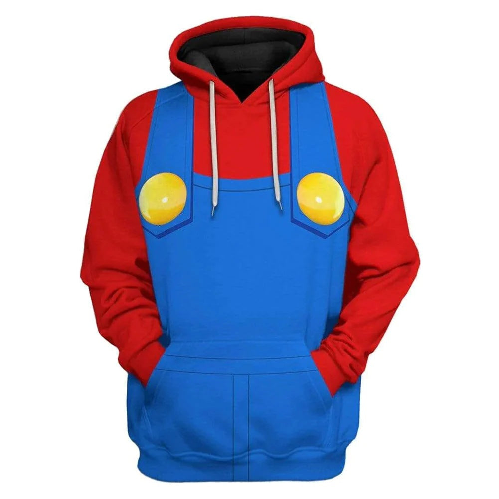 Game Player Hoodie Comfortable Hooded Sweatshirt for Themed Adventure and Daily Casual Wear
