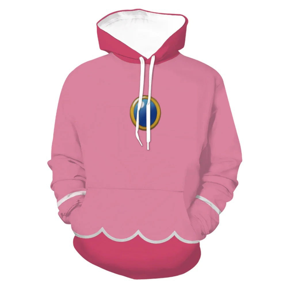 Game Player Hoodie Comfortable Hooded Sweatshirt for Themed Adventure and Daily Casual Wear