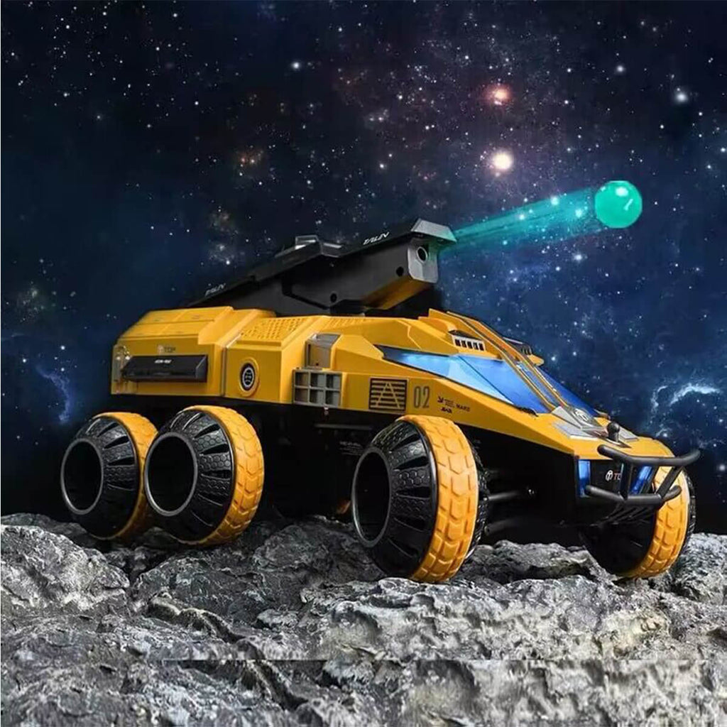 Mars Detecting RC Car 1/12 RC Rock Crawlers 6WD Remote Control Truck w/ Hidden Lift Water Bomb Shooting
