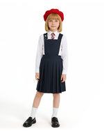 Matilda Wormwood Costume Hortensia Musical School Uniform Cosplay Dress Full Set for Kids Adults