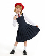 Matilda Wormwood Costume Hortensia Musical School Uniform Cosplay Dress Full Set for Kids Adults