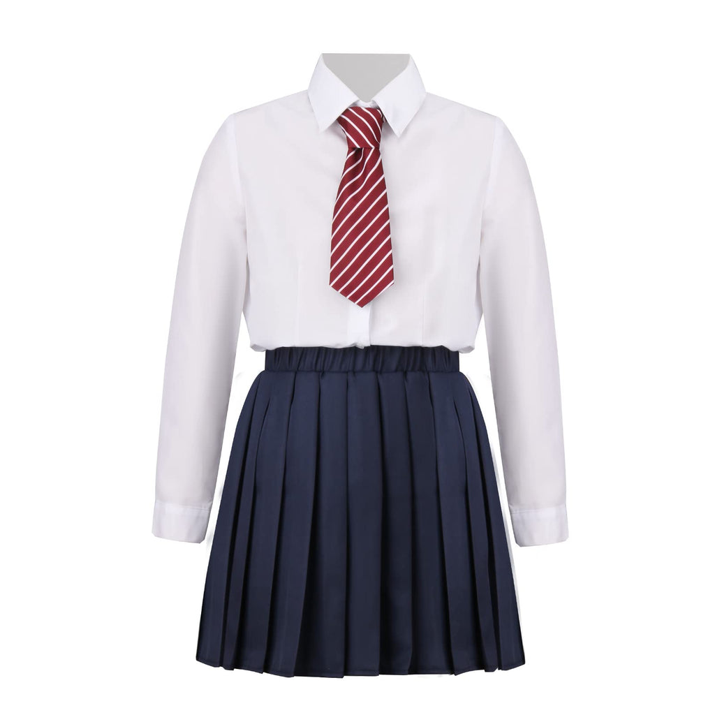 Matilda Wormwood Costume Gray School Uniform Girls Adults Halloween Cosplay Outfit