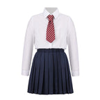 Matilda Wormwood Costume Gray School Uniform Girls Adults Halloween Cosplay Outfit