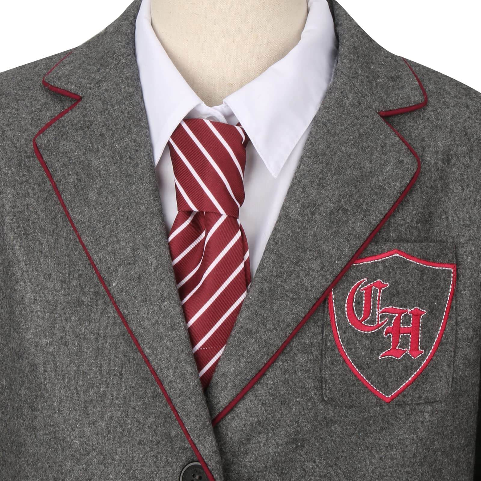 Matilda Wormwood Costume Gray School Uniform Girls Adults Halloween Cosplay Outfit