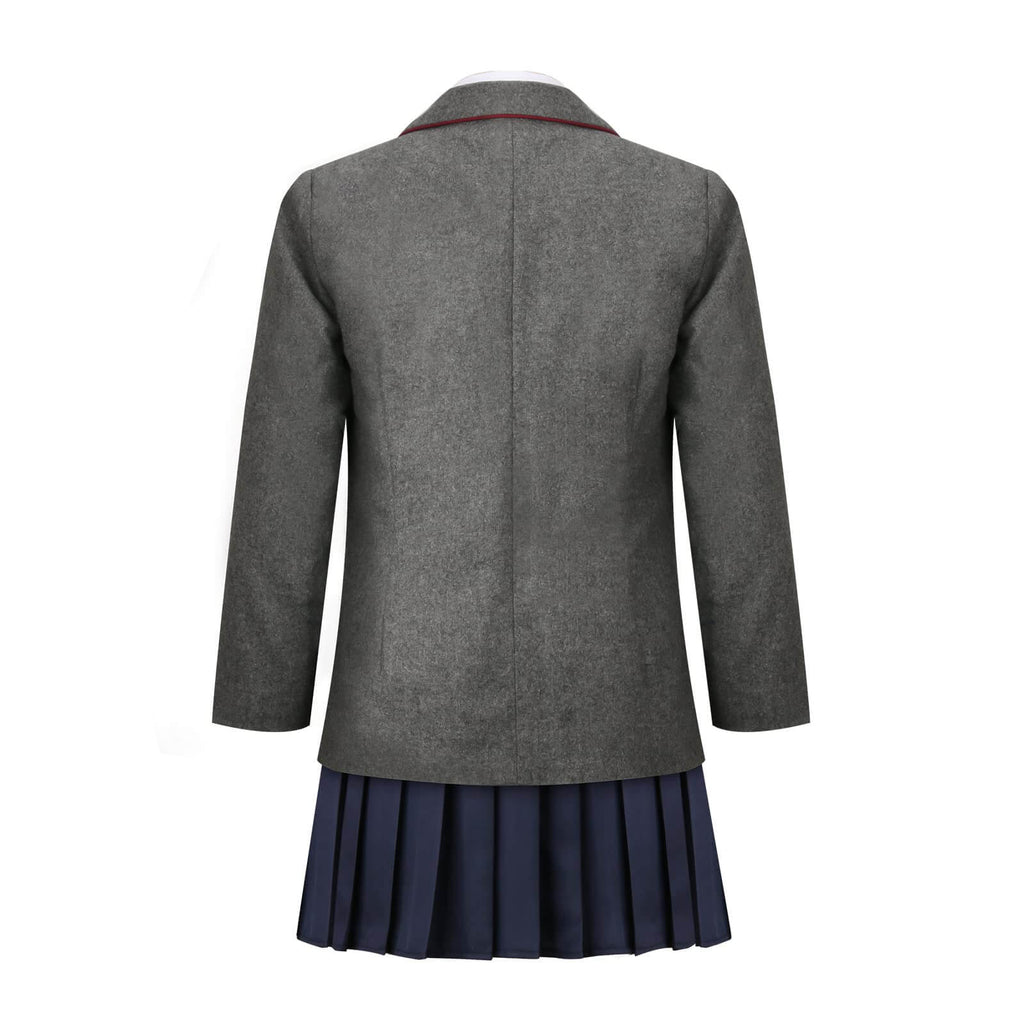 Matilda Wormwood Costume Gray School Uniform Girls Adults Halloween Cosplay Outfit