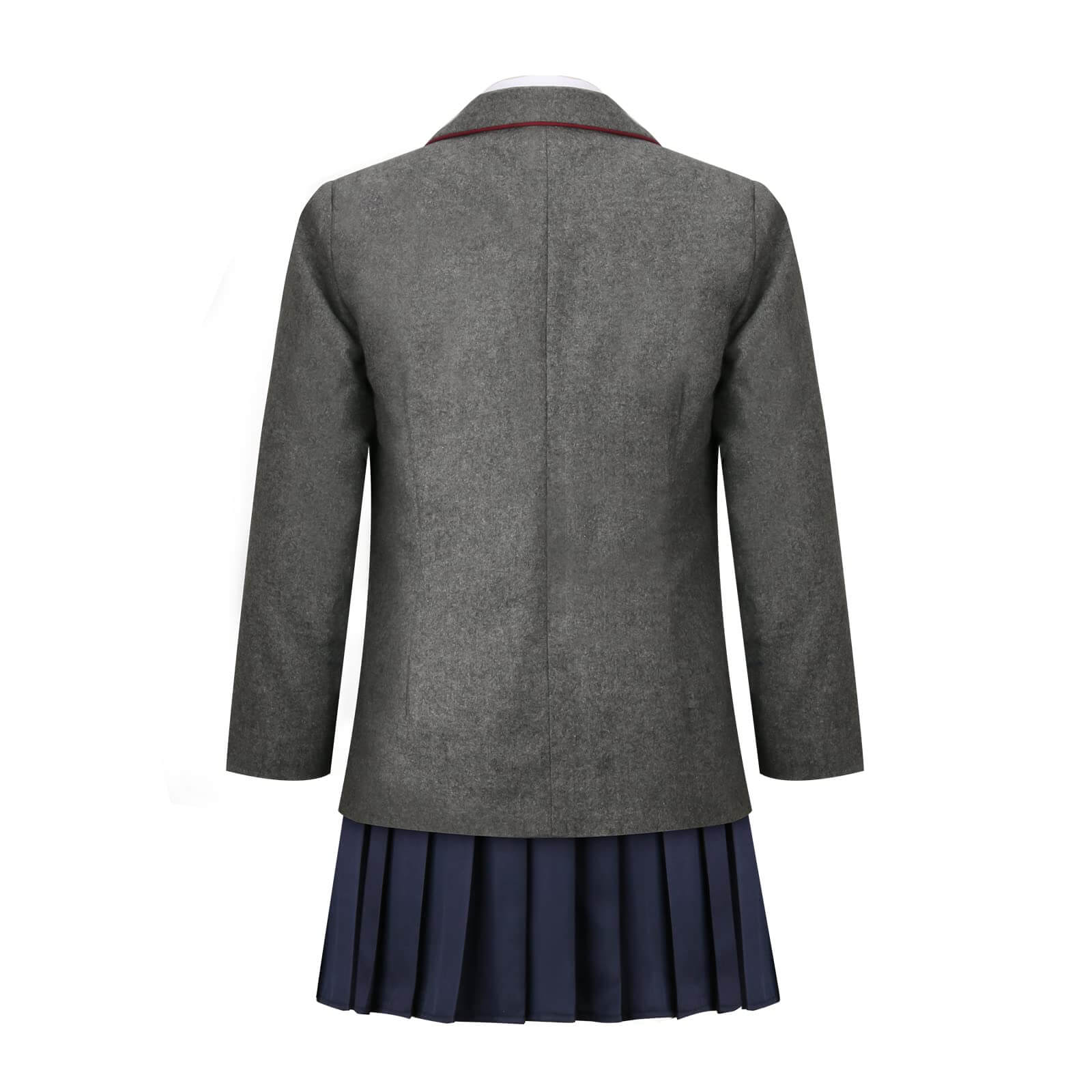 Matilda Wormwood Costume Gray School Uniform Girls Adults Halloween Cosplay Outfit