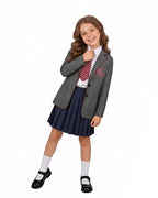 Matilda Wormwood Costume Gray School Uniform Girls Adults Halloween Cosplay Outfit