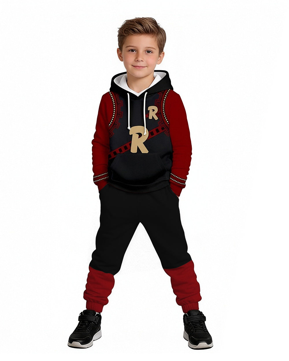 Kids Adult Hero Hooded Sweat Suit Unisex MHA Costume Hoodie Pants Set