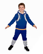 Kids Adult Hero Hooded Sweat Suit Unisex MHA Costume Hoodie Pants Set