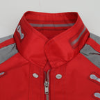 Kids Pop King Costume Retro 80s Red Tops Pants and Shirt Outfit for Stage Performance