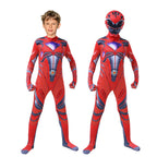 Boys Girls Dragon Rangers Costume Dino Ranger Halloween Cosplay Outfit Helmet Full Set for Age 2-14