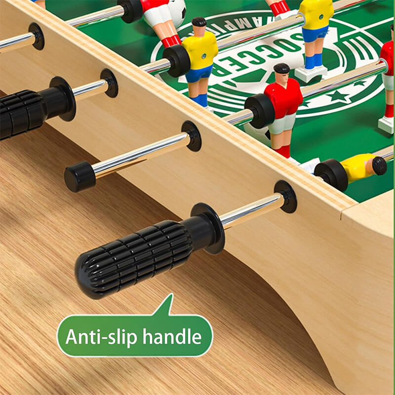 Mini Foosball Table Game Portable Tabletop Soccer Game Educational Toys for Family & Parties