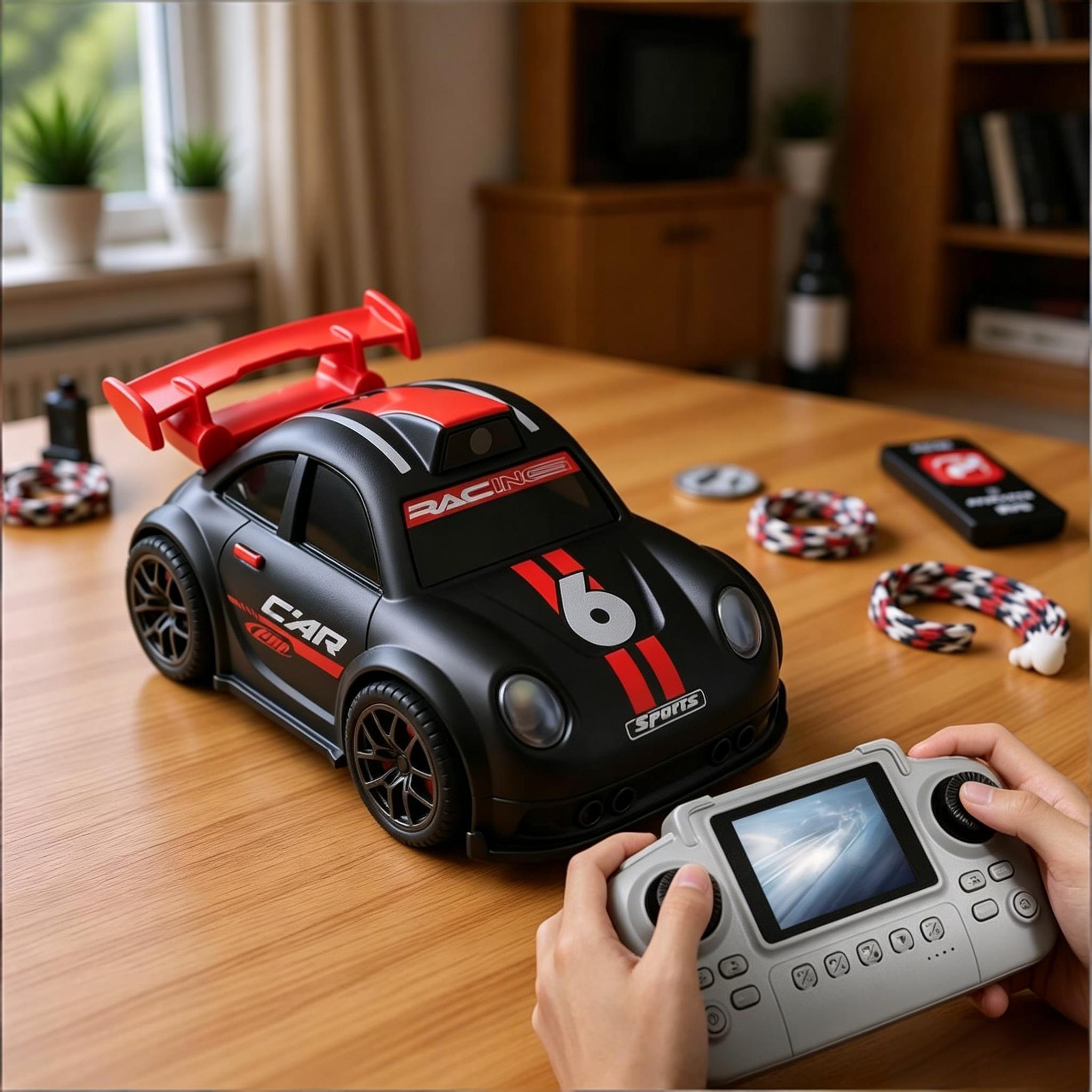 Mini RC Racing Cars with HD Camera Remote Drift Car Multi-Mode Induction Toy for Kids 3+