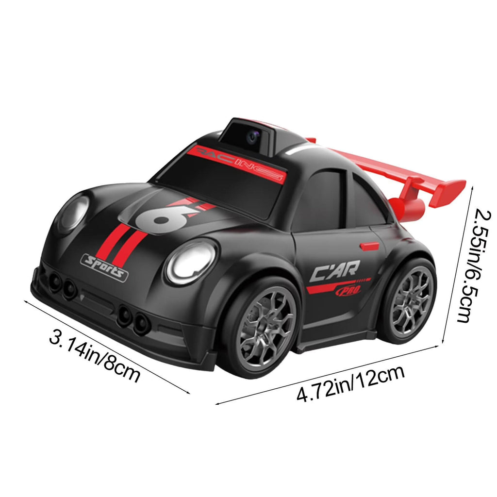 Mini RC Racing Cars with HD Camera Remote Drift Car Multi-Mode Induction Toy for Kids 3+