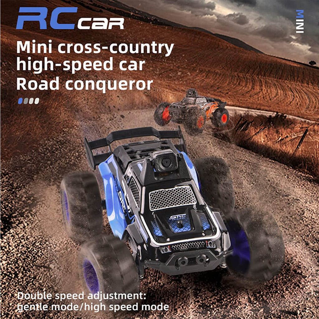 1/32 Mini Remote Control Car with HD Wifi Camera 2.4Ghz Off-Road RC Vehicle Dual Mode Control