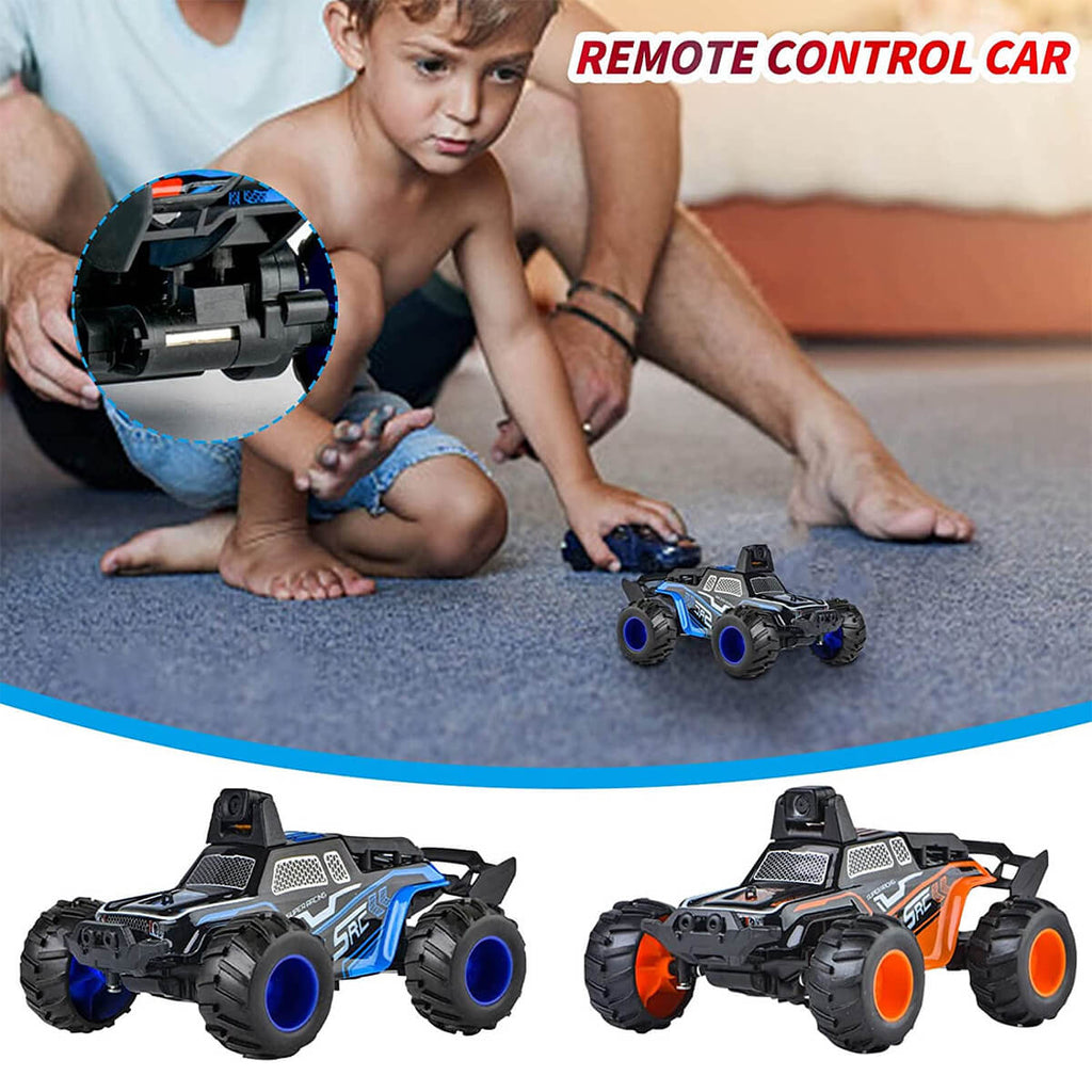 1/32 Mini Remote Control Car with HD Wifi Camera 2.4Ghz Off-Road RC Vehicle Dual Mode Control