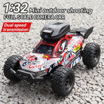 2.4G Mini RC Drift Car with HD Camera 1/32 Dual Speed Vehicle Off-road Racing Car