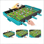 Mini Tabletop Foosball Soccer Game Portable 2-Player Football Toy for Kids & Family Fun