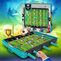 Mini Tabletop Foosball Soccer Game Portable 2-Player Football Toy for Kids & Family Fun
