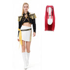 Pop Idol Costume Golden Black Stage Performance Outfit Cosplay Suit Full Set