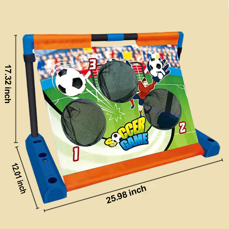 Moving Electric Soccer Goal Toy Dual Speed Adjustable Goal Football Target Practice Toy for Kids 3+