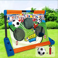 Moving Electric Soccer Goal Toy Dual Speed Adjustable Goal Football Target Practice Toy for Kids 3+