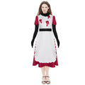 Niffty Costume White And Red Dress with Accessories Cosplay Outfit