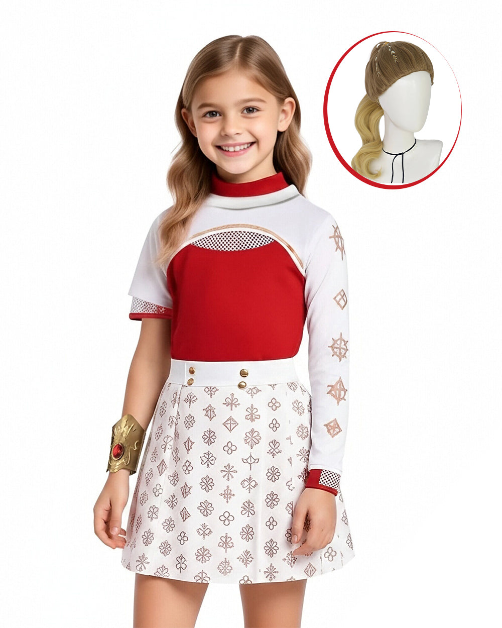 Nova Zombies Costume Daywalker Vampire Nova Red Outfit Halloween Carnival Suit for Cosplay