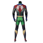 Boys A-train Costume Fastest Man in the World Jumpsuit Halloween Party Dress Up Outfit