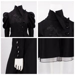 Adult Elphaba Costume Black Witch Party Dress Suit Halloween Cosplay Outfit