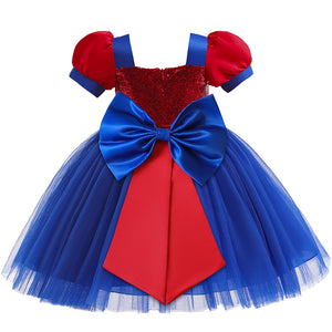 Baby Girl Gwen Dress Spider Sequin Ball Gown Party Dress for 24M-7 Years