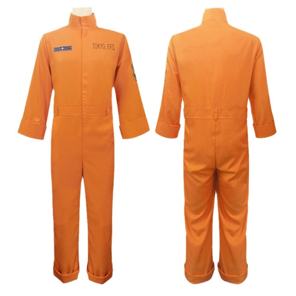 Adult Fire Force Costume Unisex Shinra Kusakabe Arthur Boyle Cosplay Outfit