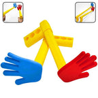 Kids The Player Costume Yellow Hazmat Suit with Extendable Grabber Hands for Cosplay Carnival