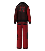Victor Zombies Costume 3PCS Nightwalker Vampire Victor Cosplay Outfit Jacket T-shirt and Pants Full Set