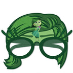 Girls Inside Disgust Costume Green Tutu Dress with Headband Outfit for Halloween Carnival