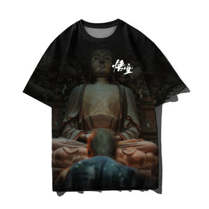 Black Myth: Wukong Tees Game Unisex Cosplay T-shirt  Black Myth Daily Shirt for Men and Women