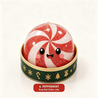Christmas Dumpling Squishies with Steamer Box 6pcs Squeeze Fidget Toys Blind Box Collectible Gift