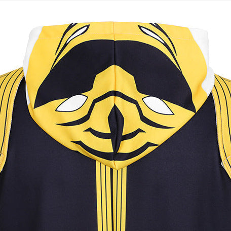Adult Dragon Ranger Costume Hooded Jumpsuit with Retro Armor Cosplay Outfit for Themed Events