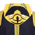 Adult Dragon Ranger Costume Hooded Jumpsuit with Retro Armor Cosplay Outfit for Themed Events