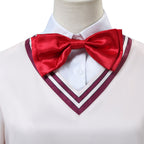 Women Aira Shiratori Costume Blue Uniform Full Set for Dress Up Party