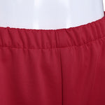 Adult El Outfit 11 Gray Crop Top Pants Shorts and Scarf Full Set for Dress-up Party