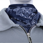 Adult El Outfit 11 Gray Crop Top Pants Shorts and Scarf Full Set for Dress-up Party